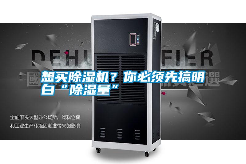 想買(mǎi)除濕機(jī)？你必須先搞明白“除濕量”