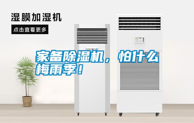 家備除濕機，怕什么梅雨季！