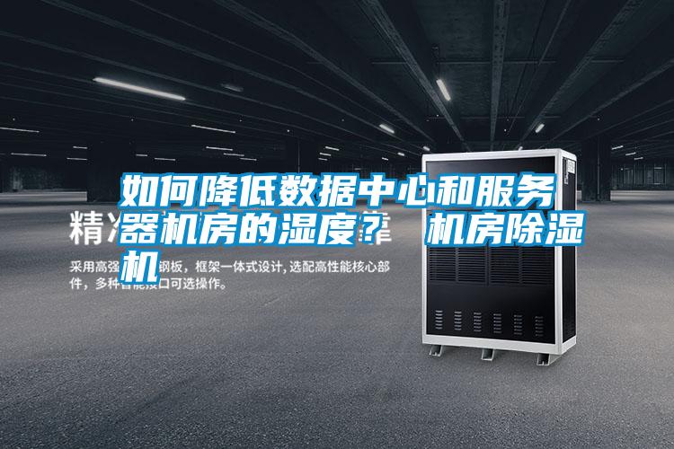 如何降低數(shù)據(jù)中心和服務(wù)器機(jī)房的濕度？ 機(jī)房除濕機(jī)