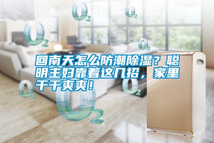 回南天怎么防潮除濕？聰明主婦靠著這幾招，家里干干爽爽！