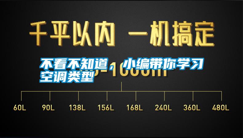 不看不知道，小編帶你學習空調(diào)類型