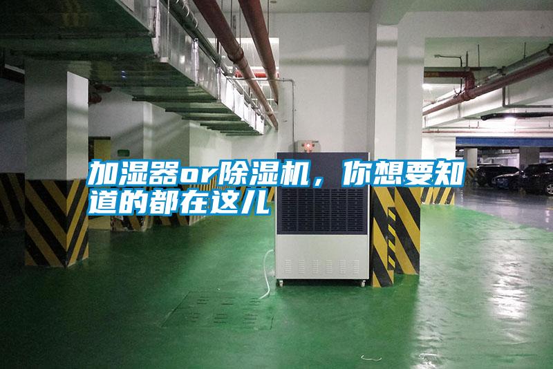 加濕器or除濕機(jī)，你想要知道的都在這兒