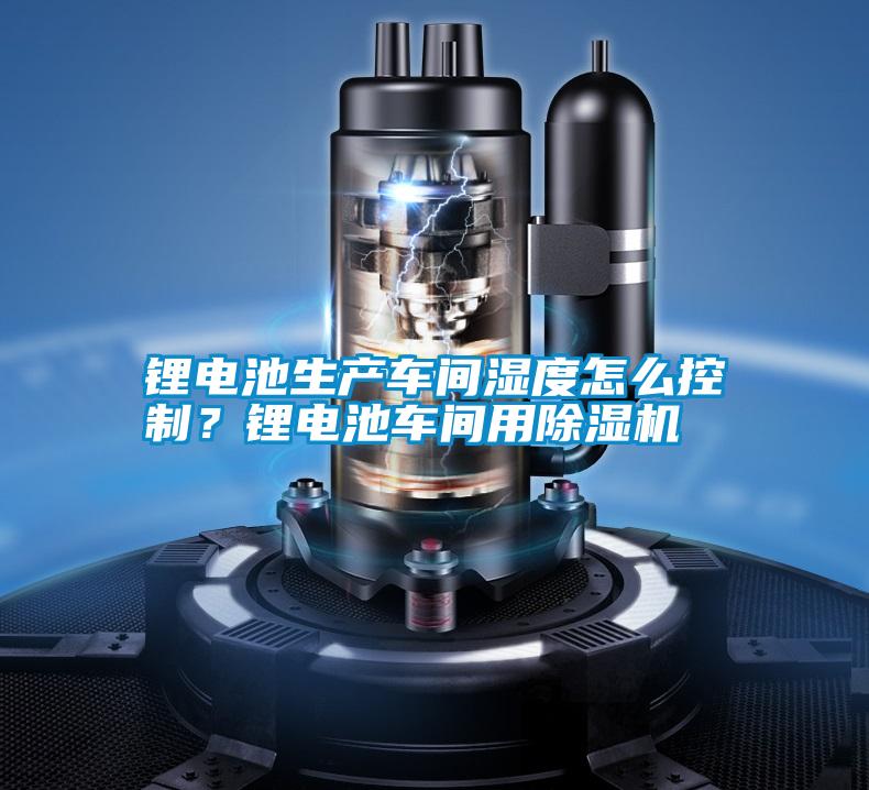 鋰電池生產(chǎn)車間濕度怎么控制？鋰電池車間用除濕機