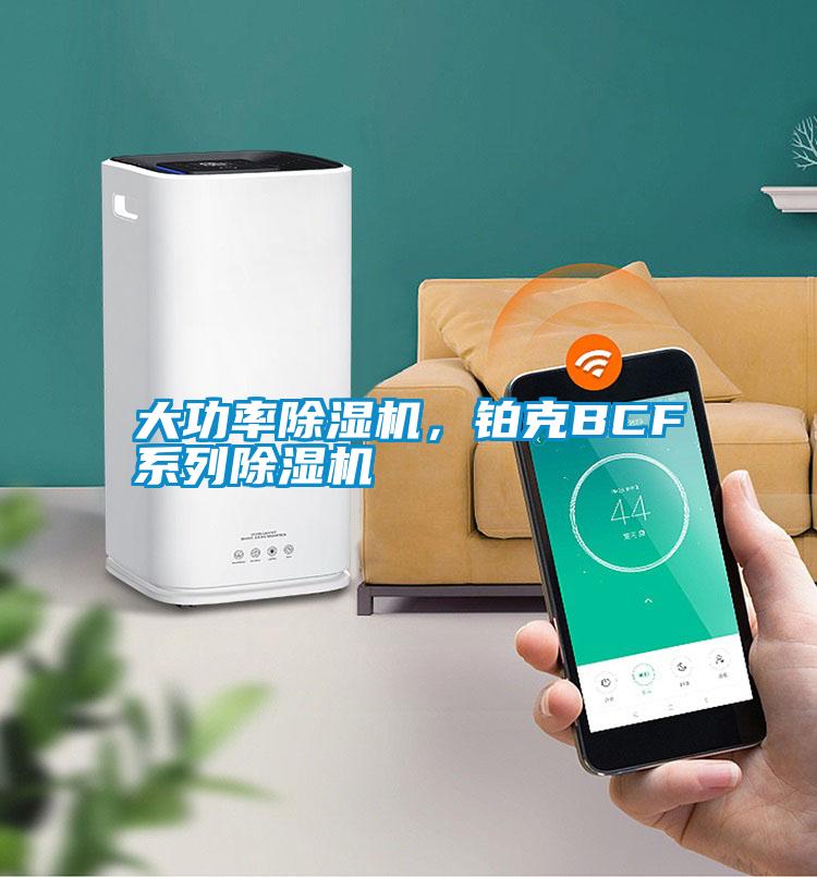 大功率除濕機，鉑克BCF系列除濕機