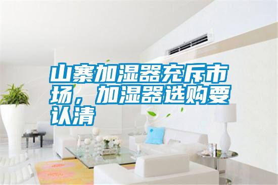 山寨加濕器充斥市場，加濕器選購要認(rèn)清