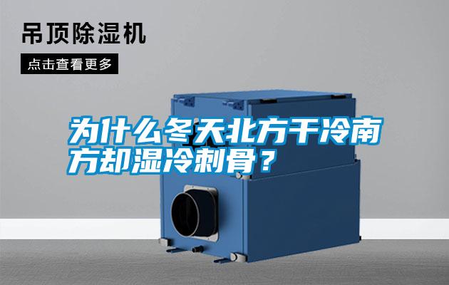 為什么冬天北方干冷南方卻濕冷刺骨？