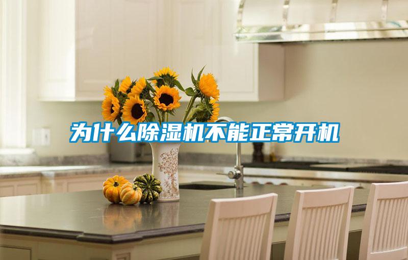 為什么除濕機(jī)不能正常開機(jī)