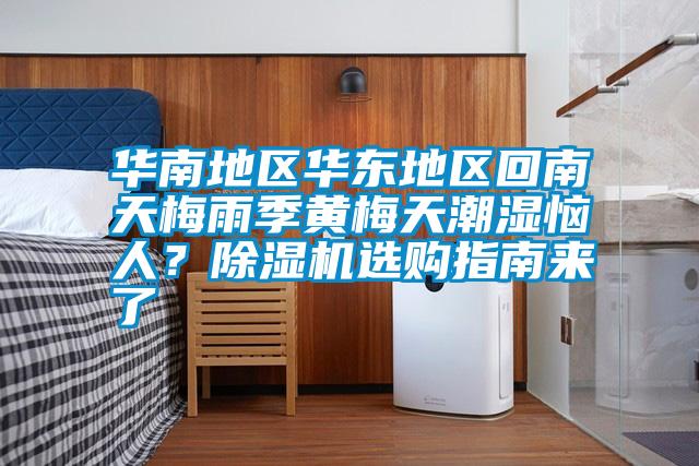 華南地區(qū)華東地區(qū)回南天梅雨季黃梅天潮濕惱人？除濕機(jī)選購指南來了