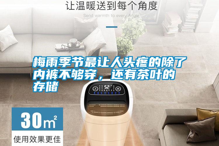 梅雨季節(jié)最讓人頭疼的除了內(nèi)褲不夠穿，還有茶葉的存儲(chǔ)