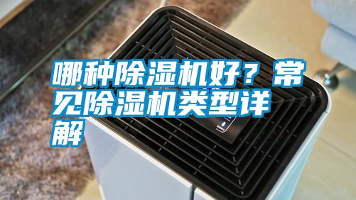 哪種除濕機好？常見除濕機類型詳解