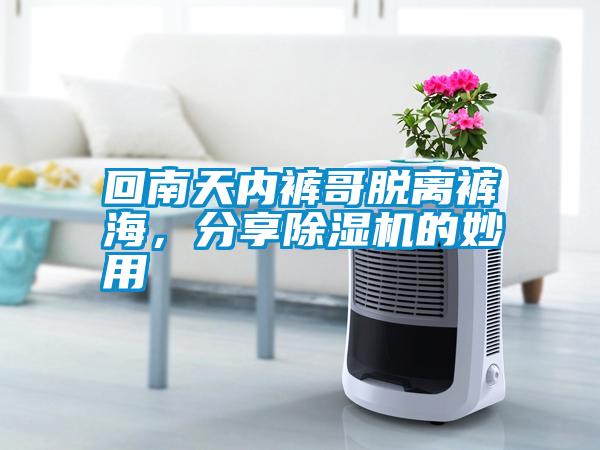回南天內(nèi)褲哥脫離褲海，分享除濕機(jī)的妙用