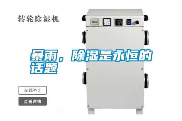 暴雨，除濕是永恒的話題