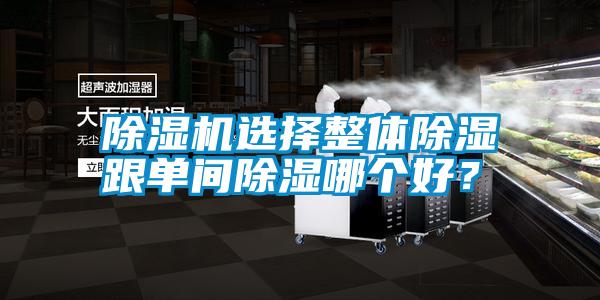 除濕機(jī)選擇整體除濕跟單間除濕哪個(gè)好？