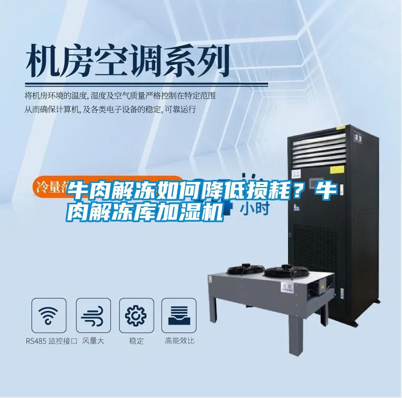 牛肉解凍如何降低損耗？牛肉解凍庫(kù)加濕機(jī)