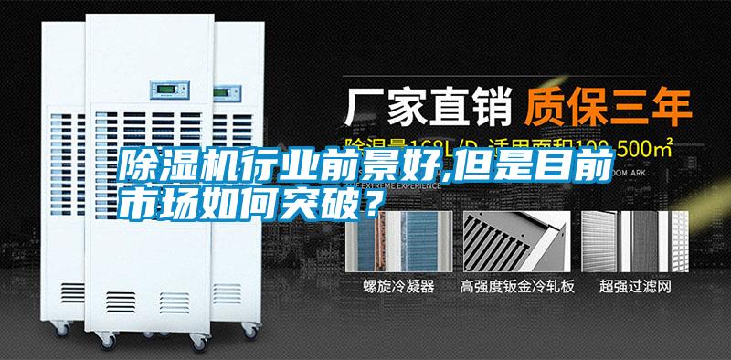 除濕機(jī)行業(yè)前景好,但是目前市場如何突破？