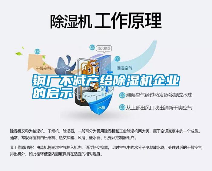 鋼廠不減產(chǎn)給除濕機企業(yè)的啟示