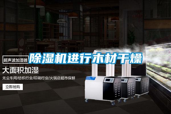 除濕機進(jìn)行木材干燥