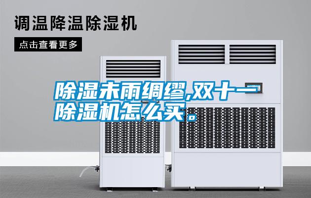 除濕未雨綢繆,雙十一除濕機(jī)怎么買。