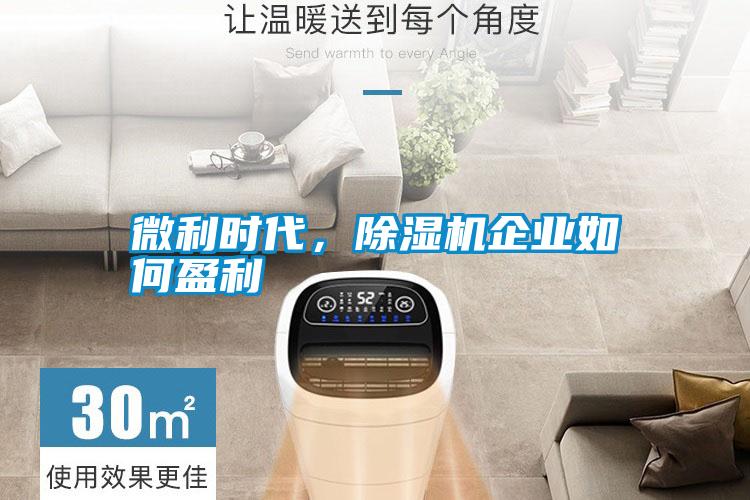 微利時(shí)代，除濕機(jī)企業(yè)如何盈利