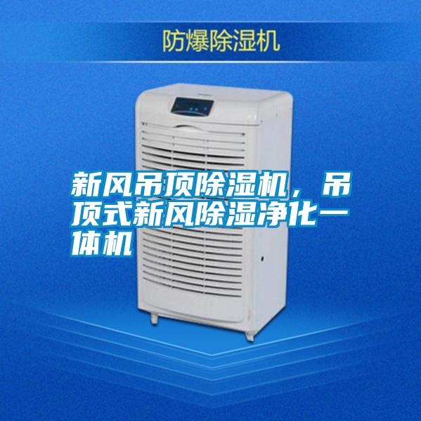新風(fēng)吊頂除濕機(jī)，吊頂式新風(fēng)除濕凈化一體機(jī)