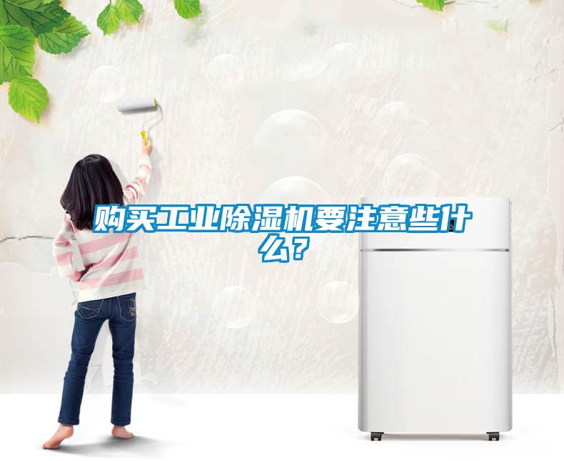購買工業(yè)除濕機要注意些什么？