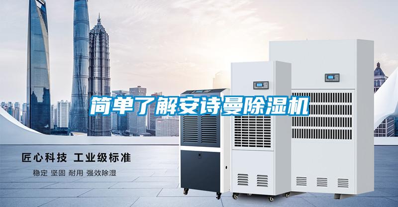 簡(jiǎn)單了解安詩曼除濕機(jī)