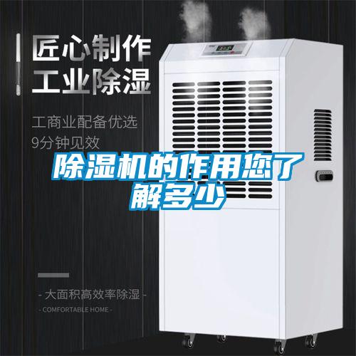 除濕機(jī)的作用您了解多少