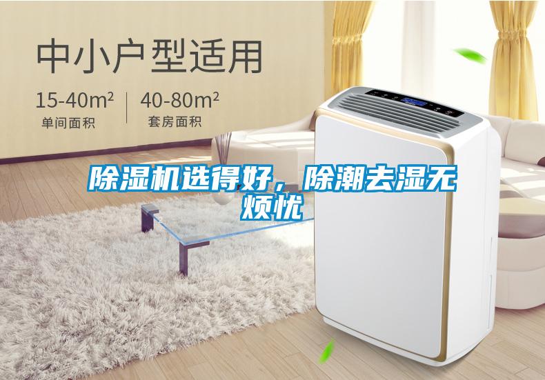 除濕機(jī)選得好，除潮去濕無(wú)煩憂