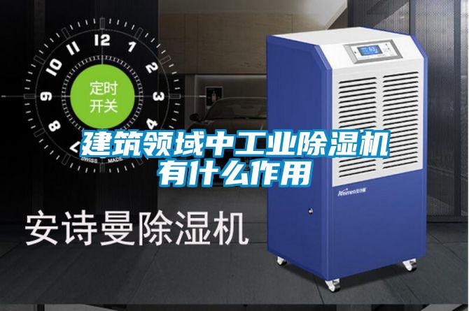 建筑領(lǐng)域中工業(yè)除濕機有什么作用