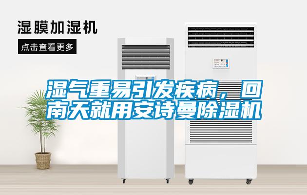 濕氣重易引發(fā)疾病，回南天就用安詩曼除濕機