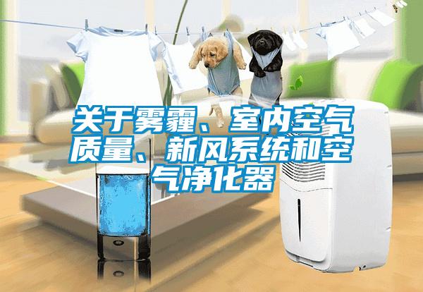 關(guān)于霧霾、室內(nèi)空氣質(zhì)量、新風(fēng)系統(tǒng)和空氣凈化器