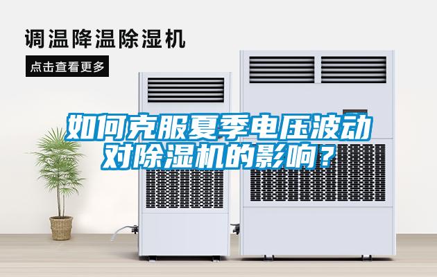 如何克服夏季電壓波動對除濕機的影響？