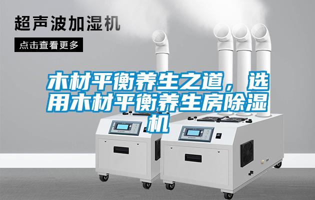 木材平衡養(yǎng)生之道，選用木材平衡養(yǎng)生房除濕機(jī)