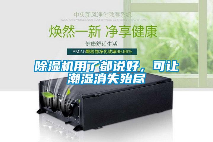 除濕機(jī)用了都說(shuō)好，可讓潮濕消失殆盡