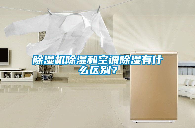 除濕機(jī)除濕和空調(diào)除濕有什么區(qū)別？