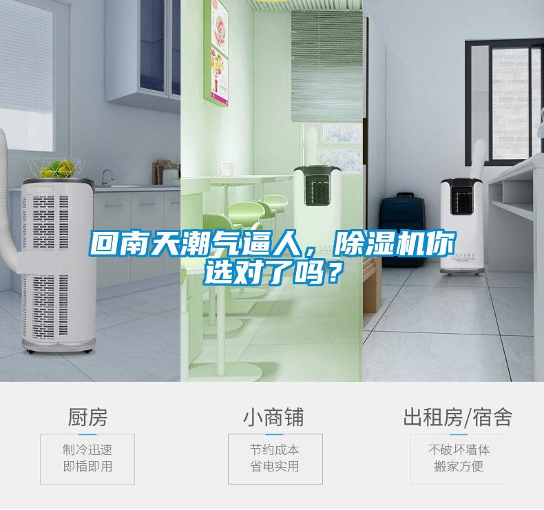 回南天潮氣逼人，除濕機你選對了嗎？