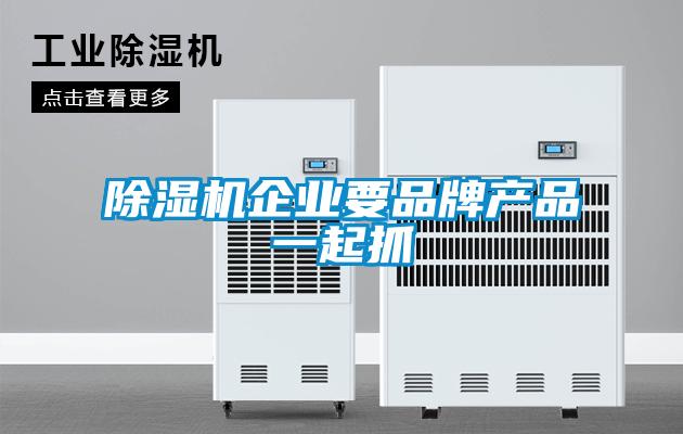除濕機企業(yè)要品牌產(chǎn)品一起抓