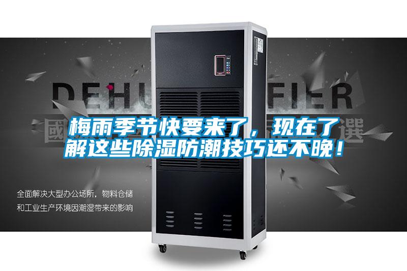 梅雨季節(jié)快要來了，現(xiàn)在了解這些除濕防潮技巧還不晚！