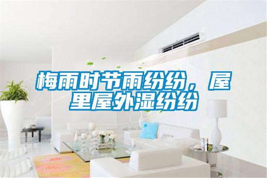 梅雨時節(jié)雨紛紛，屋里屋外濕紛紛