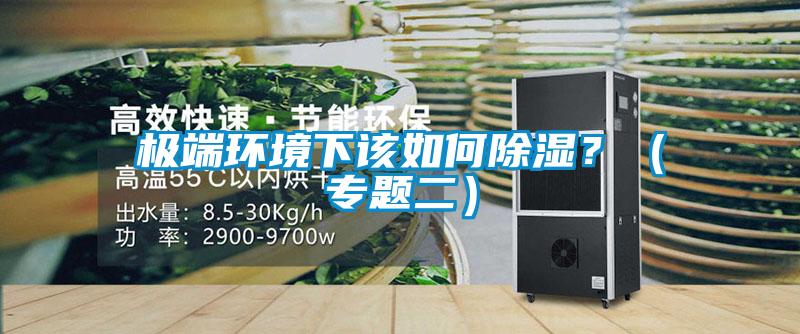 極端環(huán)境下該如何除濕？（專題二）