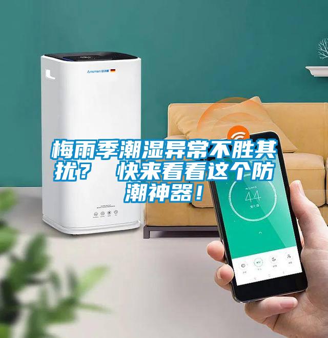梅雨季潮濕異常不勝其擾？ 快來(lái)看看這個(gè)防潮神器！
