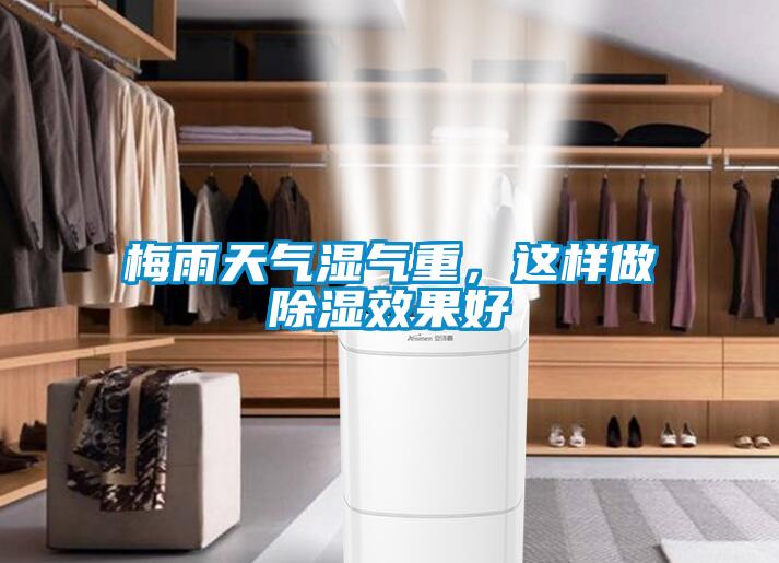 梅雨天氣濕氣重，這樣做除濕效果好