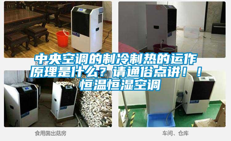 中央空調(diào)的制冷制熱的運(yùn)作原理是什么？請(qǐng)通俗點(diǎn)講?。?恒溫恒濕空調(diào)