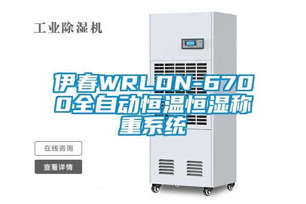 伊春WRLDN-6700全自動(dòng)恒溫恒濕稱(chēng)重系統(tǒng)