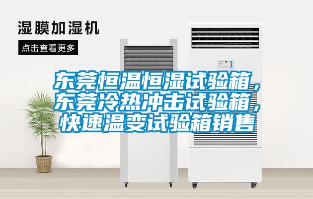 東莞恒溫恒濕試驗(yàn)箱，東莞冷熱沖擊試驗(yàn)箱，快速溫變試驗(yàn)箱銷售