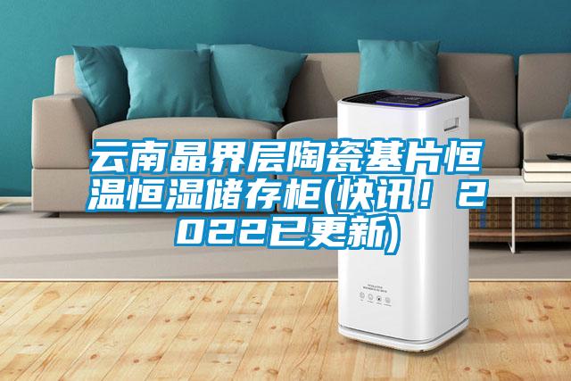 云南晶界層陶瓷基片恒溫恒濕儲(chǔ)存柜(快訊！2022已更新)