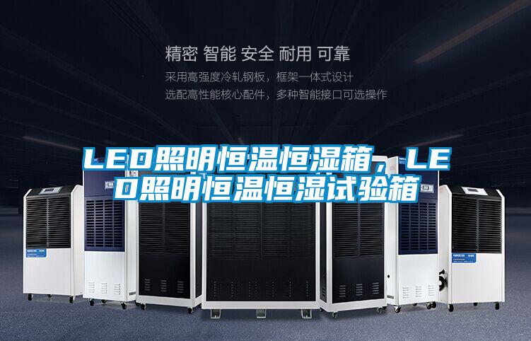 LED照明恒溫恒濕箱，LED照明恒溫恒濕試驗(yàn)箱
