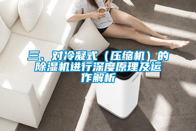 三、對冷凝式（壓縮機(jī)）的除濕機(jī)進(jìn)行深度原理及運(yùn)作解析