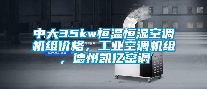 中大35kw恒溫恒濕空調(diào)機組價格，工業(yè)空調(diào)機組，德州凱億空調(diào)