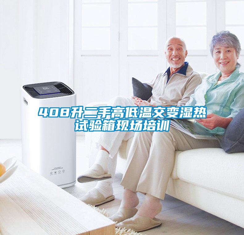 408升二手高低溫交變濕熱試驗(yàn)箱現(xiàn)場培訓(xùn)